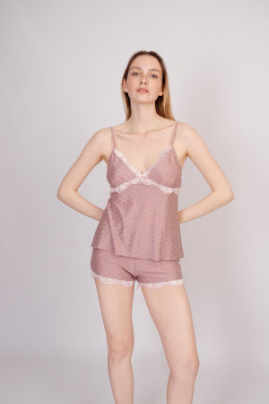 Женская пижама Дюма 184-187a, розовая-1
